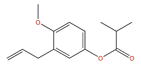 3-Allyl-4-methoxyphenyl 2-methylpropanoate